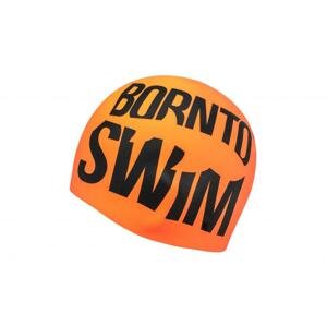 Born To Swim Reflexní Seamless čepice Barva: Oranžová