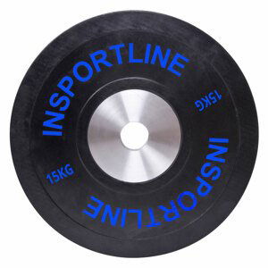 Gumový Kotouč Insportline Bumper Plate 15 Kg