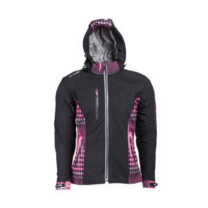 Dámská Softshell Moto Bunda W-Tec Pestalozza Nf-2781  Černo-Růžová