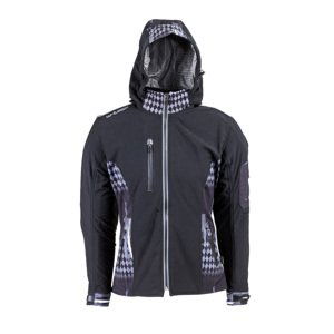 Dámská Softshell Moto Bunda W-Tec Pestalozza Nf-2781  Černo-Šedá