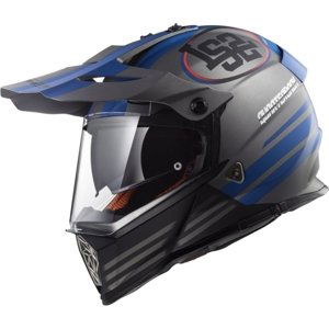 Moto Přilba Ls2 Mx436 Pioneer Grafika  Quarterback  S (55-56)