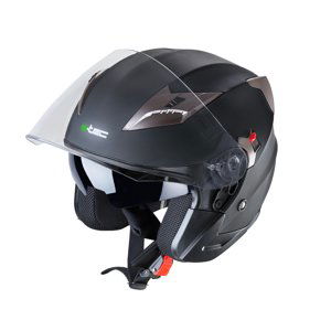 Moto přilba W-TEC YM-627  Matt Black-Bronze  XXL (63-64)