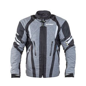 Pánská moto bunda W-TEC Briesau  šedá  WXL