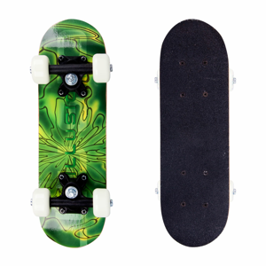 Skateboard Mini Board  Psychadelic Zelená