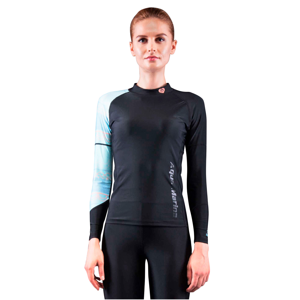 Dámské tričko pro vodní sporty Aqua Marina Illusion  modrá  S