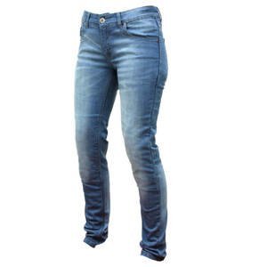 Dámské moto jeansy Spark Dafne  modrá  4XL