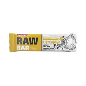 Tyčinka Nutrend Raw Bar 50 G  Fík+Papája