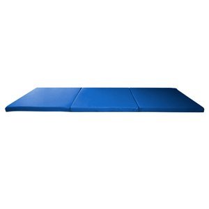 Skládací gymnastická žíněnka inSPORTline Pliago 195x90x5 cm  modrá