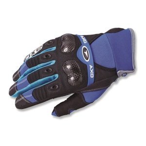 Motokrosové rukavice AXO VR-X  modrá  M