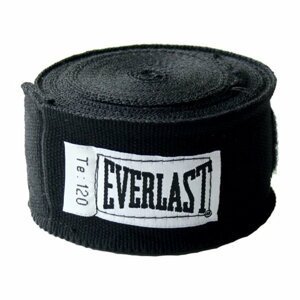Boxerské Bandáže Everlast Pro Style Hand Wraps 300 Cm  Černá