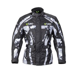 Pánská moto bunda W-TEC Troopa  6XL  Black Camo