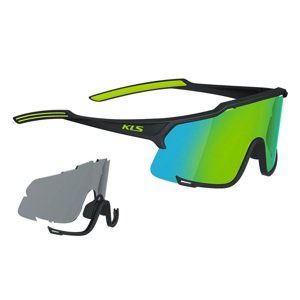 Cyklistické Brýle Kellys Dice Photochromic  Black-Lime