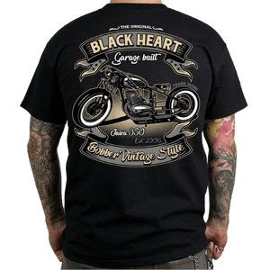 Triko Black Heart Bobber 350  Černá  L