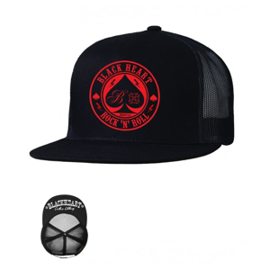 Kšiltovka BLACK HEART Ace Of Spades Trucker  černá