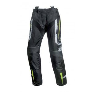 Pánské Textilní Moto Kalhoty Spark Mizzen  Xl  Černá-Fluo
