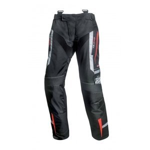 Pánské Textilní Moto Kalhoty Spark Mizzen  Červeno-Černá  Xl