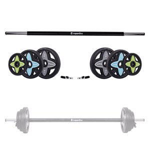 Činkový set inSPORTline Pumpstar 2-20 kg - 2.jakost