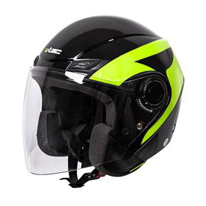 Moto helma W-TEC Nankko Black-Fluo  XXL (63-64)