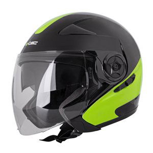 Moto Přilba W-Tec Neikko Black-Fluo  S (55-56)