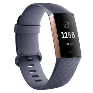 Fitness Náramek Fitbit Charge 3 Rose Gold/blue Grey