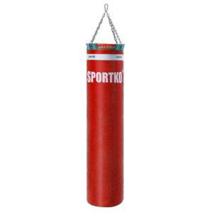 Boxovací pytel SportKO MP05 35x150 cm  červená