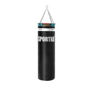 Boxovací pytel SportKO Elite MP22 35x110cm / 40 kg  černá