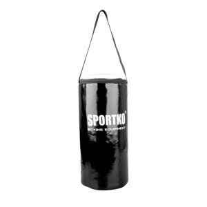 Dětský boxovací pytel SportKO MP10 19x40cm / 3kg  černo-bílá