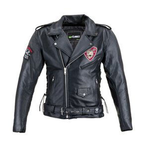 Kožená Moto Bunda W-Tec Black Heart Perfectis  Černá  4Xl