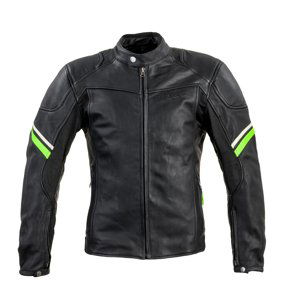 Kožená Moto Bunda W-Tec Montegi  Matně Černá  4Xl