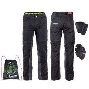 Pánské Moto Kalhoty W-Tec Raggan  Černá  3Xl