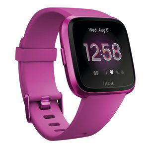 Chytré Hodinky Fitbit Versa Lite Mulberry/mulberry Aluminum