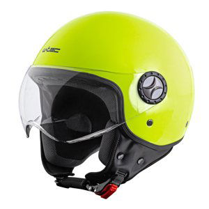 Helma na skútr W-TEC FS-701FY Fluo Yellow  fluo zelená  M (57-58)