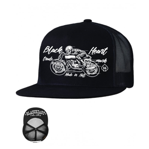 Kšiltovka Black Heart Vintage Trucker  Černá