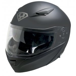 Výklopná moto helma Yohe 950-16  Matt Black  L (59-60)