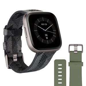 Chytré Hodinky Fitbit Versa 2 Special Edition Smoke Woven