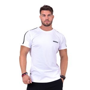 Pánské tričko Nebbia 90' Hero 143  White  L