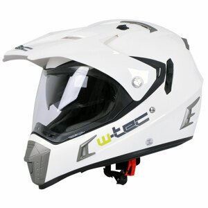 Moto přilba W-TEC NK-311  White Shine  XXL (63-64)