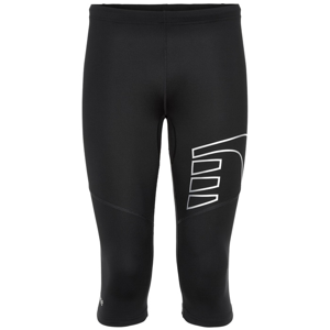 Unisex Kompresní 3/4 Kalhoty Newline Core Knee Tights  Černá  Xxl