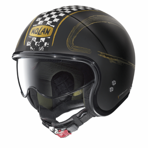 Moto Helma Nolan N21 Getaway  Flat Black-Gold  M (57-58)