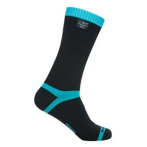 Nepromokavé Ponožky Dexshell Coolvent  S  Aqua Blue Stripe