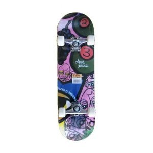 Skateboard Spartan Circle Star  Olive Juice Abstract