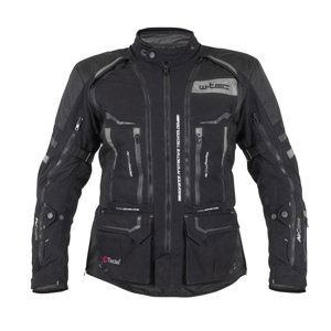 Moto bunda W-TEC Aircross  černo-zlatá  M