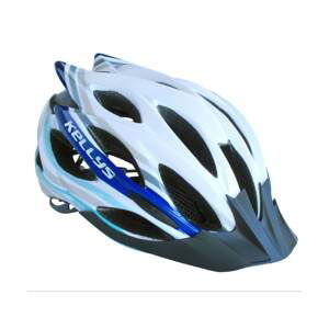 Cyklo Přilba Kellys Dynamic  White-Arctic Blue  M/l (58-61)