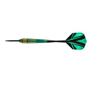 Šipky Harrows Vivid Steel 3Ks  Green  24G R