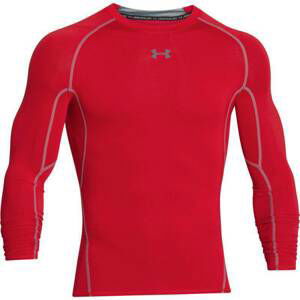 Pánské Kompresní Triko Under Armour Hg Armour Ls  Red  L