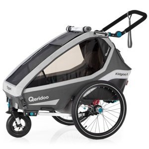Multifunkční Dětský Vozík Qeridoo Kidgoo 1 2020  Anthracite Grey