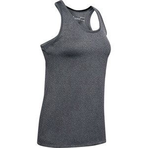 Dámské Tílko Under Armour Tech Tank - Solid  Carbon Heather  M