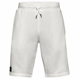 Pánské Kraťasy Under Armour Rival Fleece Short  Onyx White  S