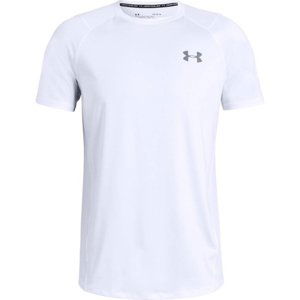 Pánské Triko Under Armour Raid 2.0 Ss Left Chest  White/steel  M