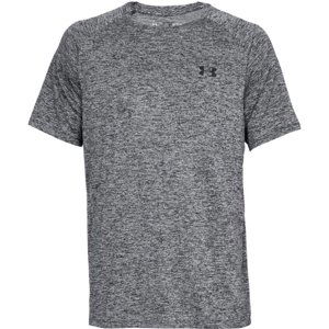 Pánské Triko Under Armour Tech Ss Tee 2.0  Grey  Xxl